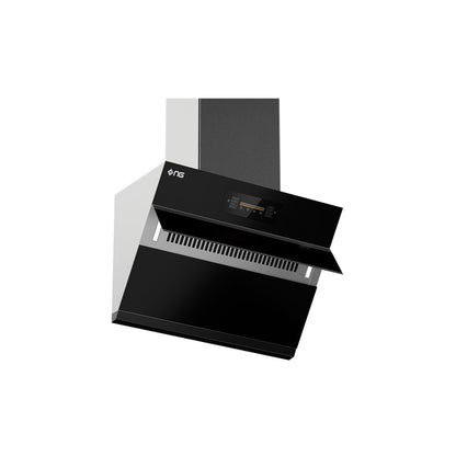NasGas Compact Double-Motor Smart Kitchen Hood (KHD-350) - Side