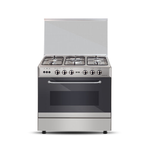 NasGas EXC-534 Cooking Range - 5 Burner Single Door - Stainless Steel