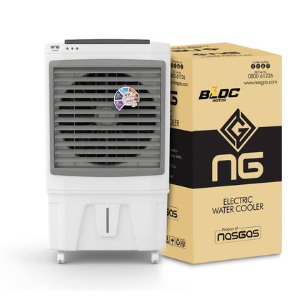NasGas NAC-2550 Energy Efficient Air Cooler 85L with UPS Support and 4 Way Air Flow