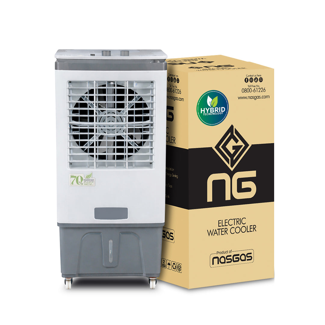 NasGas Eco-Hybrid Air Cooler 1370 CFM 3-Sided Honeycomb Cooling Model NAC-2100
