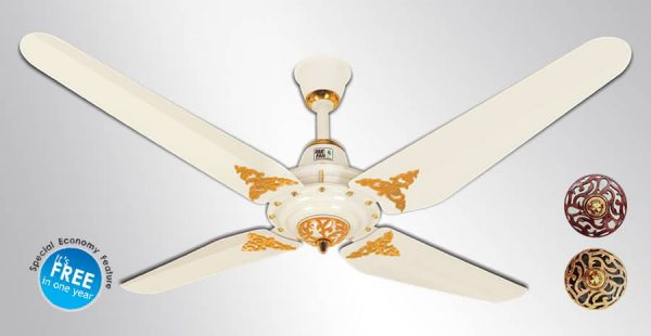 Pak Ceiling Fan Diamond Plus Gold