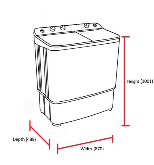 Dawlance Washing Machine DW 7500 C